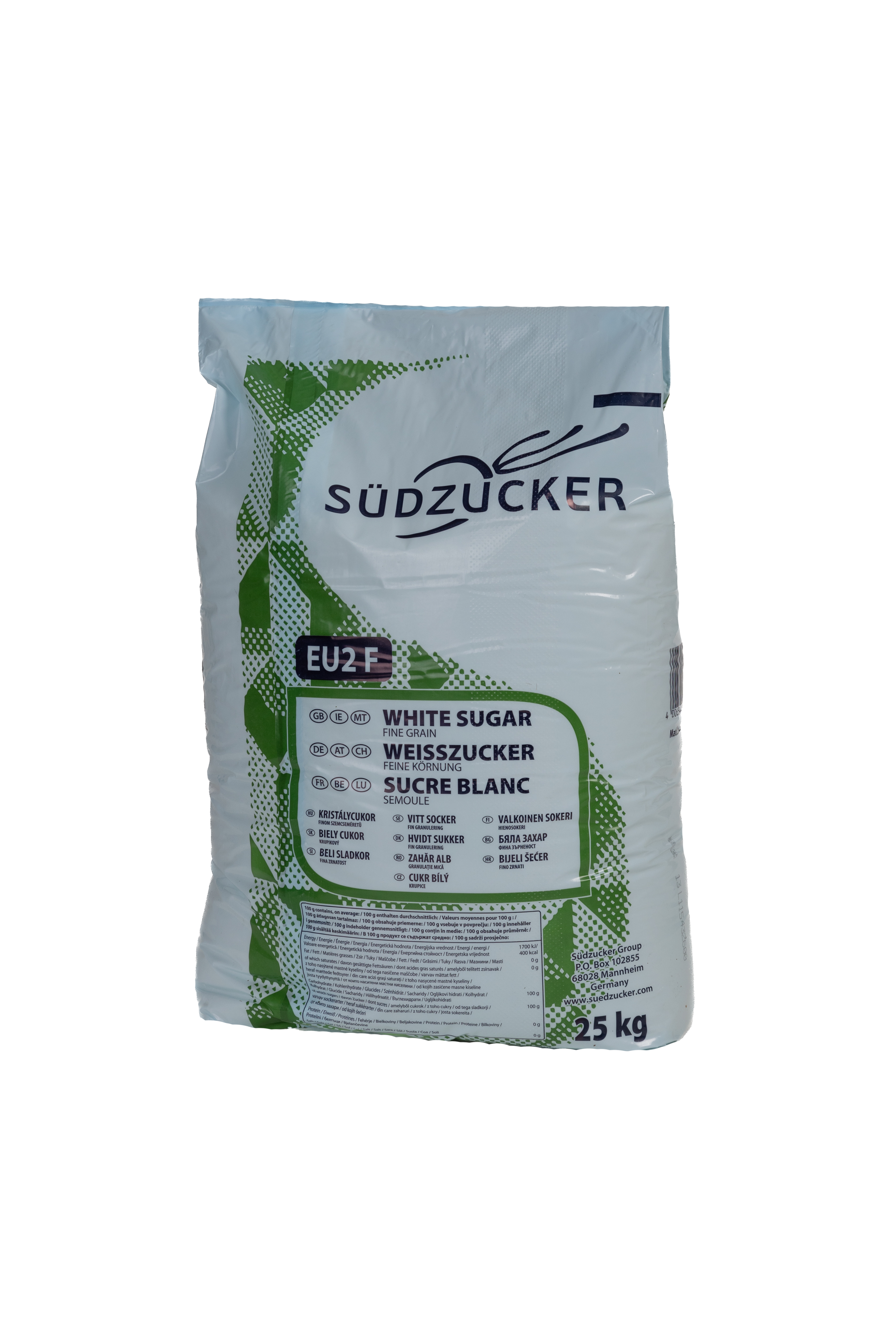 Sacco Südzucker 25Kg.